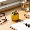 Realistic Corn Planter 3D Printed Planter, Small Cute Plant Pot, Desktop Pastoral Style Home Decor Flower Pot for Succulents Mini Plants, Indoor Shelf