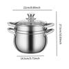 Double Handle Soup Pot for Induction Cooker And Camping