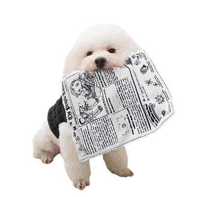 YBGGJO Newspaper Toy for Dog Chewing Sound Educational Teeth Chewing Stress Relief Dogs, Toy, Toy, Emitting, Toy, Clean, Brushing, Durable, Resistant,