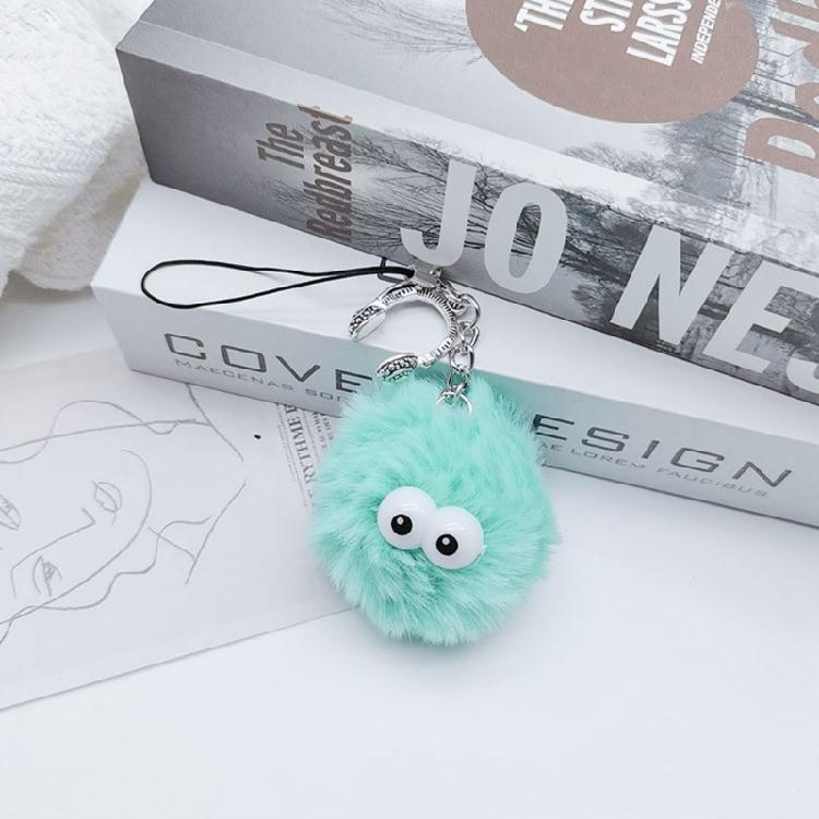 Cute Plush Monsters Charm Pendant Chain Hanging Decoration for Keys Bag Purse