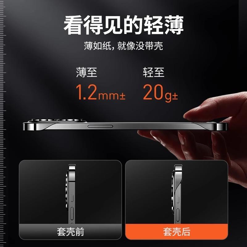 Apple 11promax mobile phone case iPhone11 new ultra-thin transparent borderless 11 lens all-inclusive  case