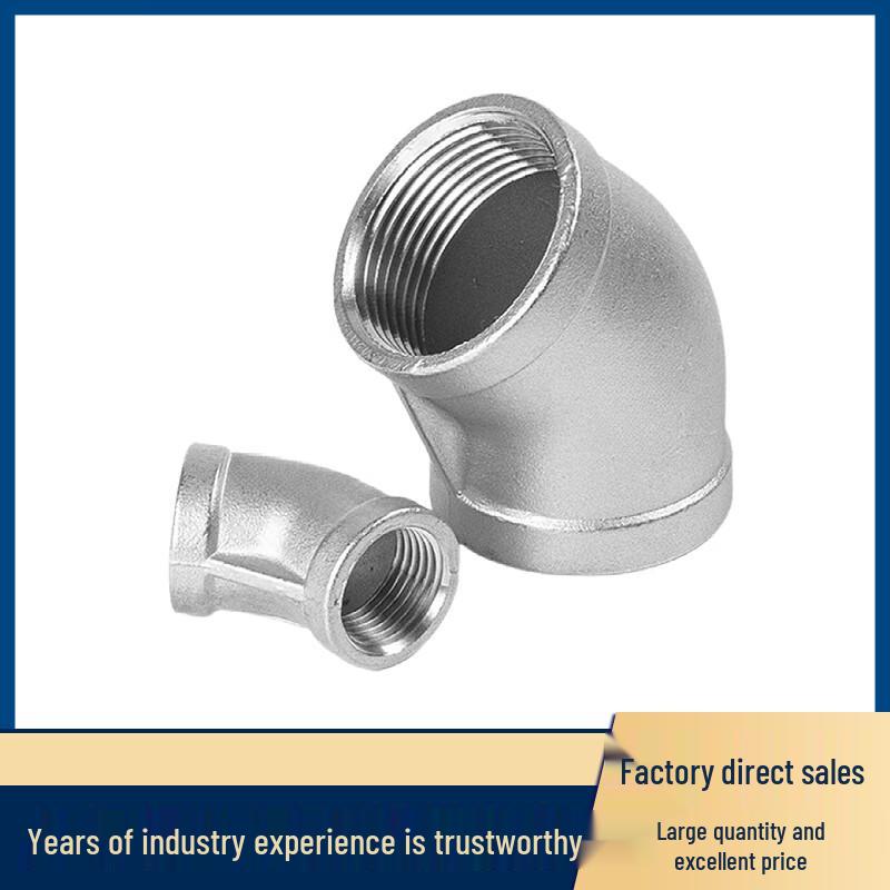 Miaoqiao 304 Stainless Steel 45° Female Thread Elbow