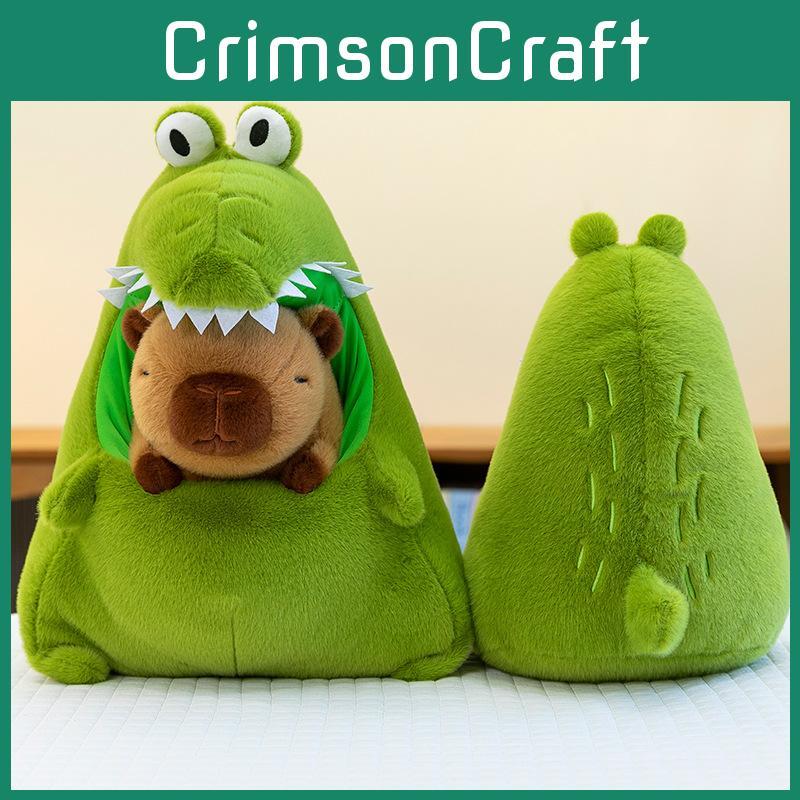 Adorable Cartoon Capybara Plush Toy Water Capybara Stuffed Animal Pillow Gift For Kids