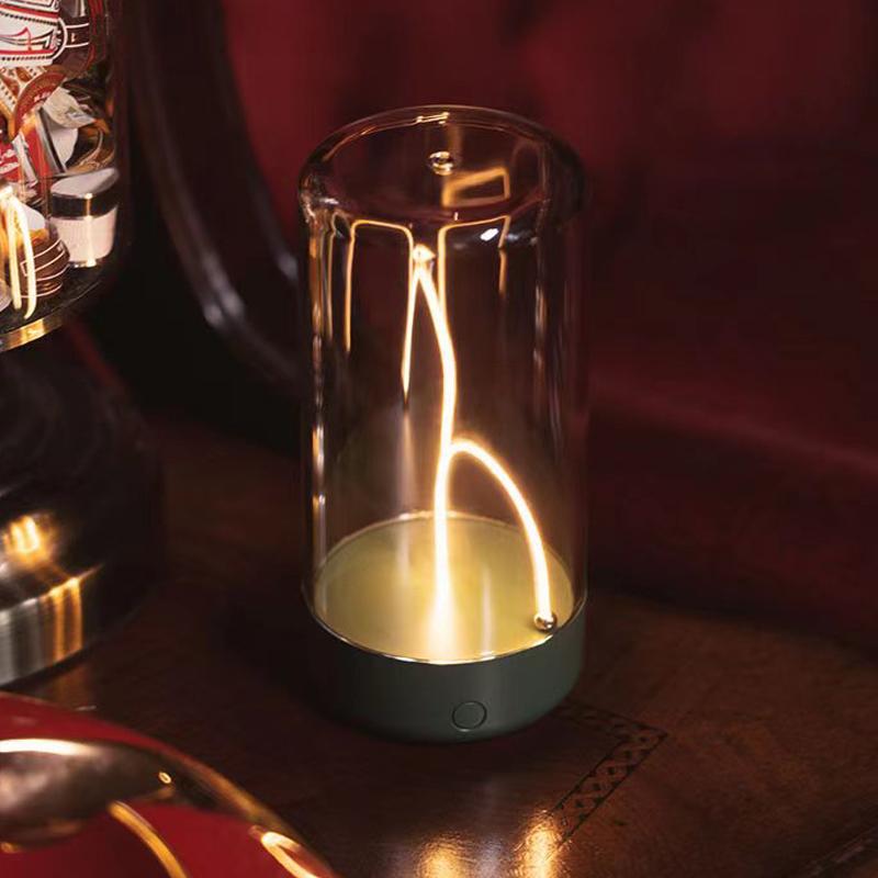 

New three level brightness magnetic light,USB charging LED outdoor magnetic light, portable environmentally friendly night light Dark Grey жёлтый