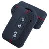 Szilikon kulcstartó tok Nissan Qashqai Micra Juke X-Trail Navara Note Tiida Keyless Fob Shell Skin kulcstartó tartó védő