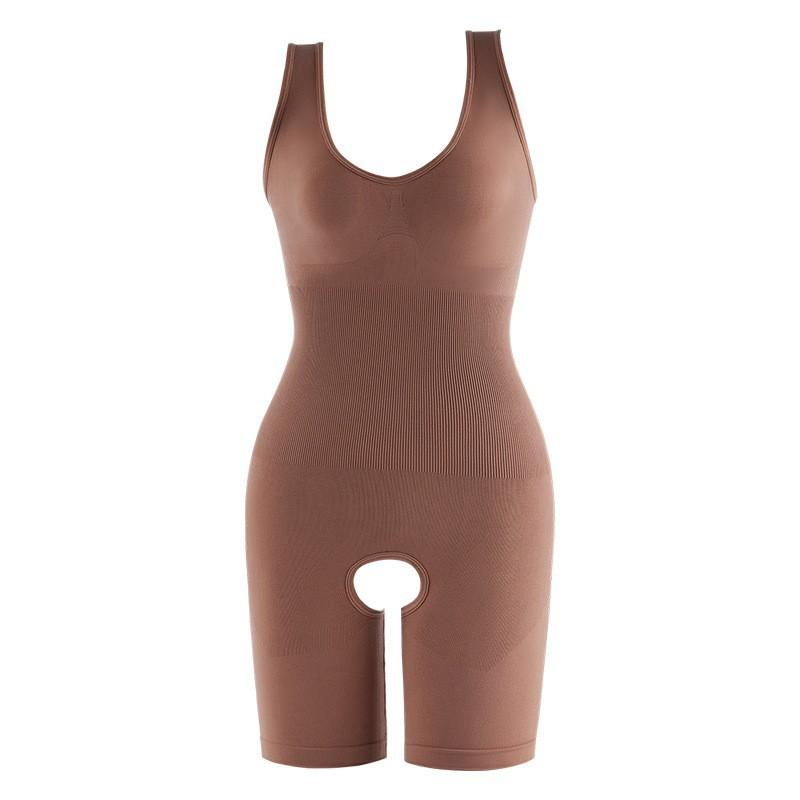 Plus Size Seamless Traceless Shaping Bodysuit Butt Lifting Waist Trainer Body Shaper