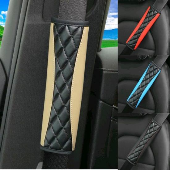 1pc Universal Car Seat Belt Shoulder Pad Strap Comfort Cushion Cover Accessories