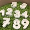 10pcs Heavy-Duty Plastic Number Theme Stamps, 0-9 Number Pattern, Suitable for Ceramic Clay, Pottery, Slab Rolling And Crafts