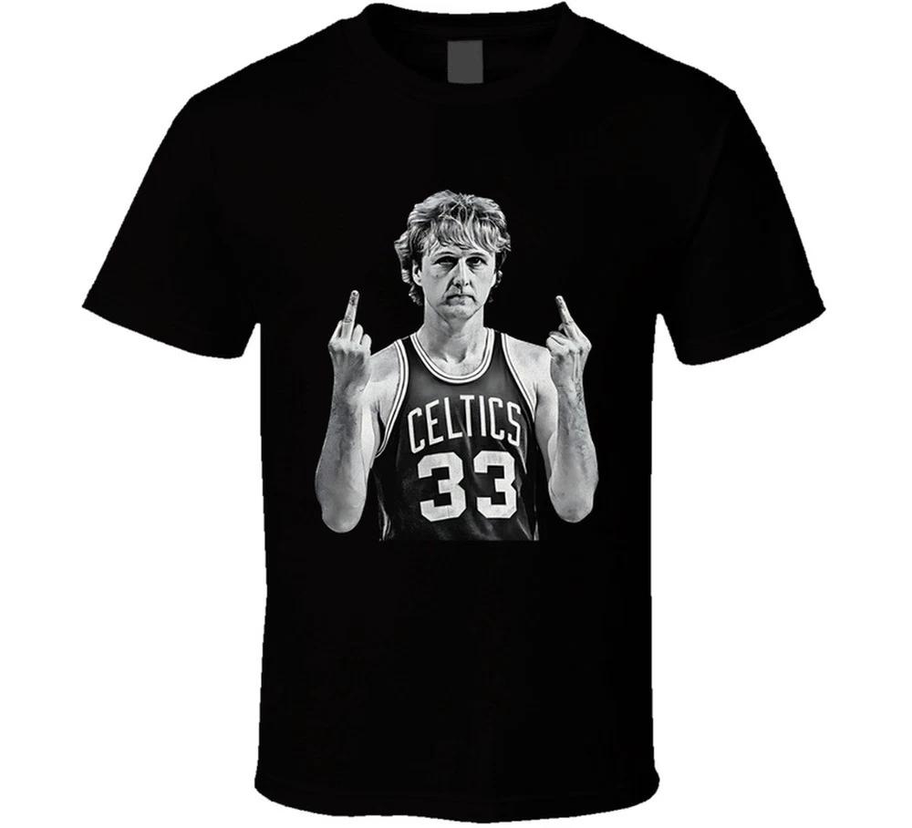 Larry Bird Flipping The Bird Basketball Fan T Shirt S