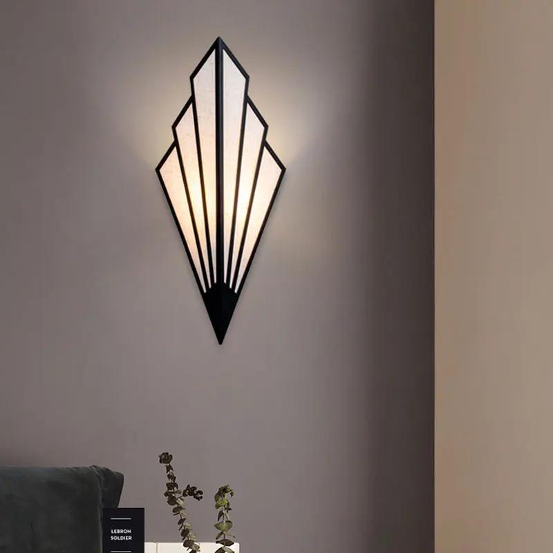 Postmodern Luxury Wall Lamp High-end Decoration Entrance Hall Bedroom Bedside Living Room Background Wall Lighting Fixtures