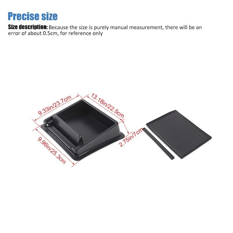 Center Console Storage Box Organizer Container For Suzuki Jimny 2007-2017 Stowing Tidying Accessories