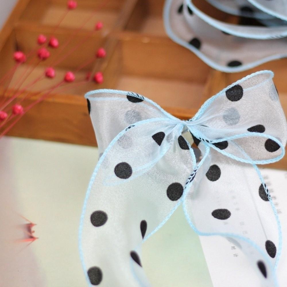 10 Yards Length Organza Ribbon 4cm Width Chiffon Ribbon Tulle Ribbon  Christmas Packaging