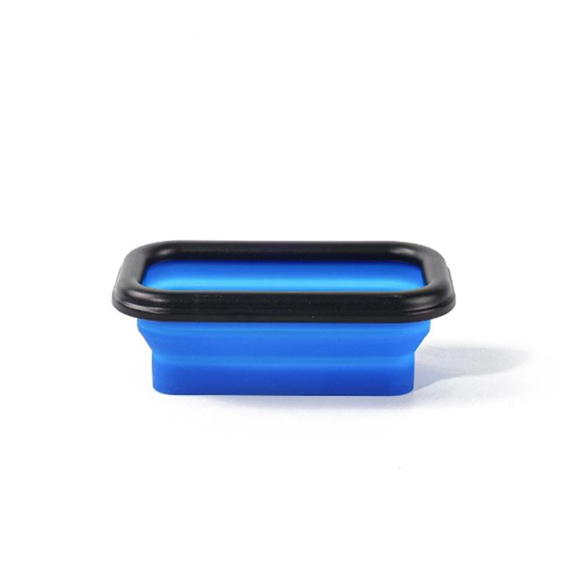 

Collapsible Magnetic Screw Tray Silicone Bowl Tool Part Storage Box Organizer For Plumber Carpenters Disk Storage Plate Small синій