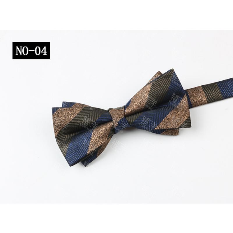 Bow Tie Men'S Vintage Suit Dress Meeting Banquet Officiating Wedding Bow High-End Collar Accessories