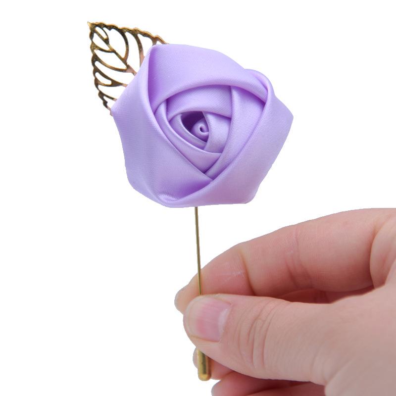 Korean Style Artificial Flower Corsage Brooch for Women: Suit, Coat, Accessories (DD744)