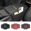 Leather Car Armrest Pad Armrest Storage Mat Interior Accessories For Giulietta 159 147 156 166 Mito Giulia GT Stelvio