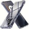 Gruby, odporny na wstrząsy silikonowy pokrowiec na telefon Motorola Edge 60 Fusion 50 Pro 40 Neo Moto G55 G75 G85 G84 G54 5G Ochronny przezroczysty pokrowiec