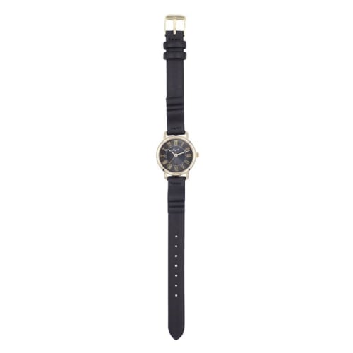 Follow Fragola Ribbon Motif Watch N01624S-1 BK Women's Black