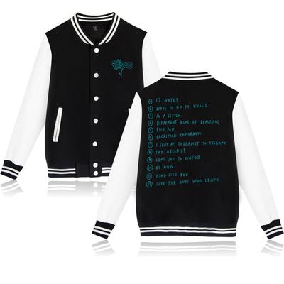 Neue Mode Damen Herren Jacken Bomberjacke Alec Benjamin Baseballjacke Übergroß Hip Hop Oberbekleidung für College Paare Kleidung