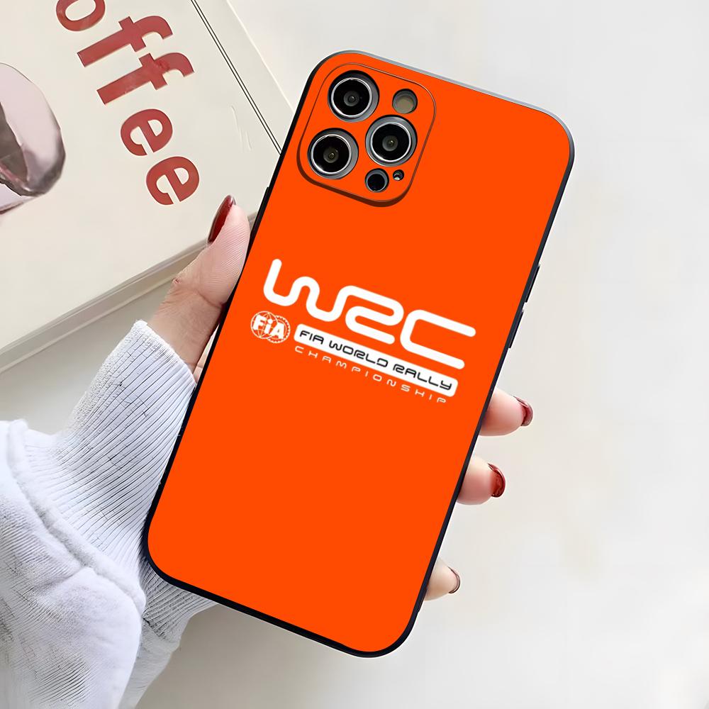 

WRC Rally Racing Logo Phone Case For IPhone 17 Pro Max 16 15 14 Pro Max 13 11 X Xs Xr 8 7Plus Silicone Cover iPhone 13 Pro
