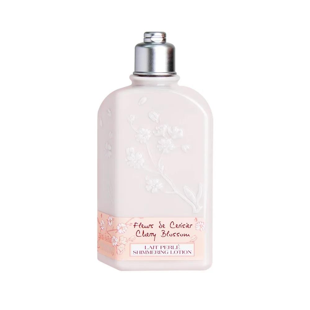L OCCITANE Cherry Blossom Мерцающий лосьон для тела 250 мл