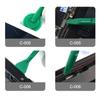 10Pieces Opening Kit Repairing Pry Tools Plastic Spudger Crowbar for Smartphone Laptop PC Disassembly Repair Tools