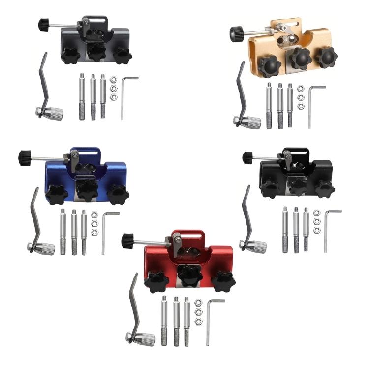 Chainsaw Sharpener Portable Hand Crank Tool with Sharpening Rod Chainsaw Sharpening Jig Kit for Chainsaw Electric