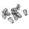 10pcs Set ER20 High Precision Spring Steel Collet Set CNC Milling Lathe Tool