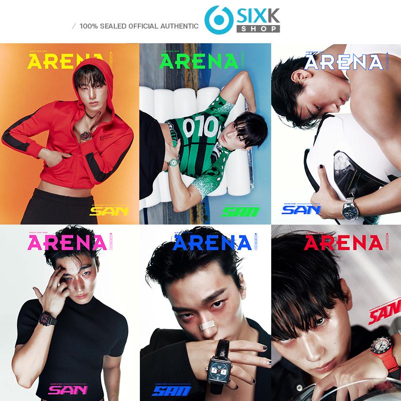 

[Предзаказ] ARENA ATEEZ SAN Обложка (АВГУСТ 2025) (Перевод на английский) A TYPE