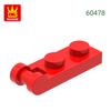Non-Toxic 208Pcs/Lot 60478 1 X 2 With Bar Handle On End Block Moc Color Accessories Compatible With Curved Brick Diy Toys For Kid
