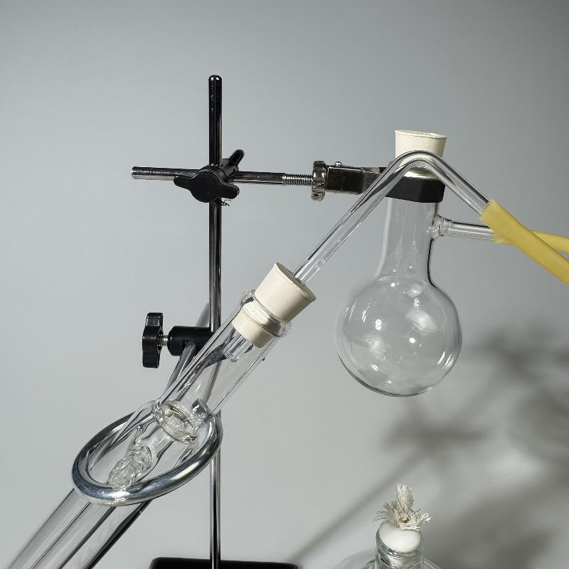 Home Distillation Apparatus Set Home Distiller to Make Essential Oil Moonshine Alcohol Distiller Chemistry Lab Glassware Kit