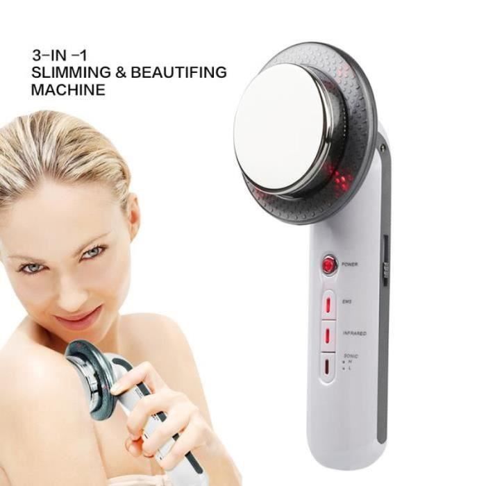 Masseur Ultrasons - DX20824 - Anti Cellulite - Perte de Poids - Galvanique - Infrarouge