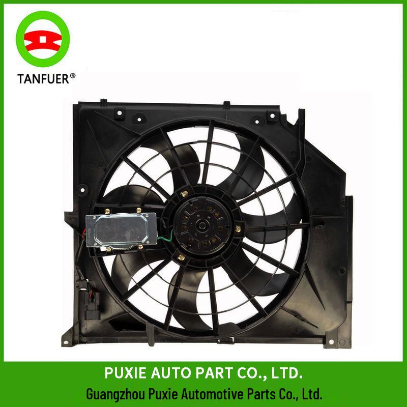 BMW E46 Electric Cooling Fan Assembly - High Quality with One-Year Warranty