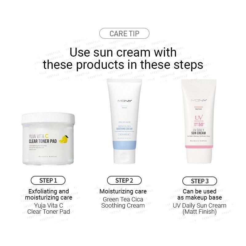 MACQUEEN - Tägliche UV-Sonnencreme (Mattes Finish)