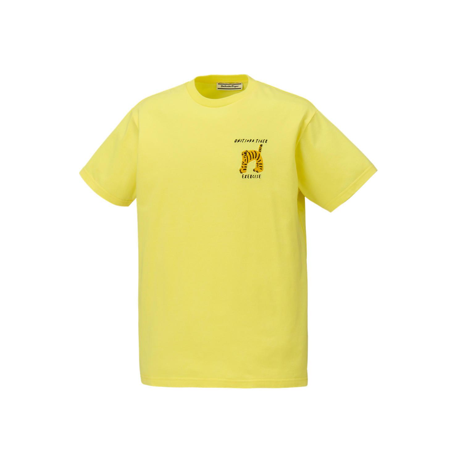 

Onitsuka Tiger Graphic Skin-Friendly Trendy Versatile Fashion T-Shirt Unisex Tops 2183B539_750 XL