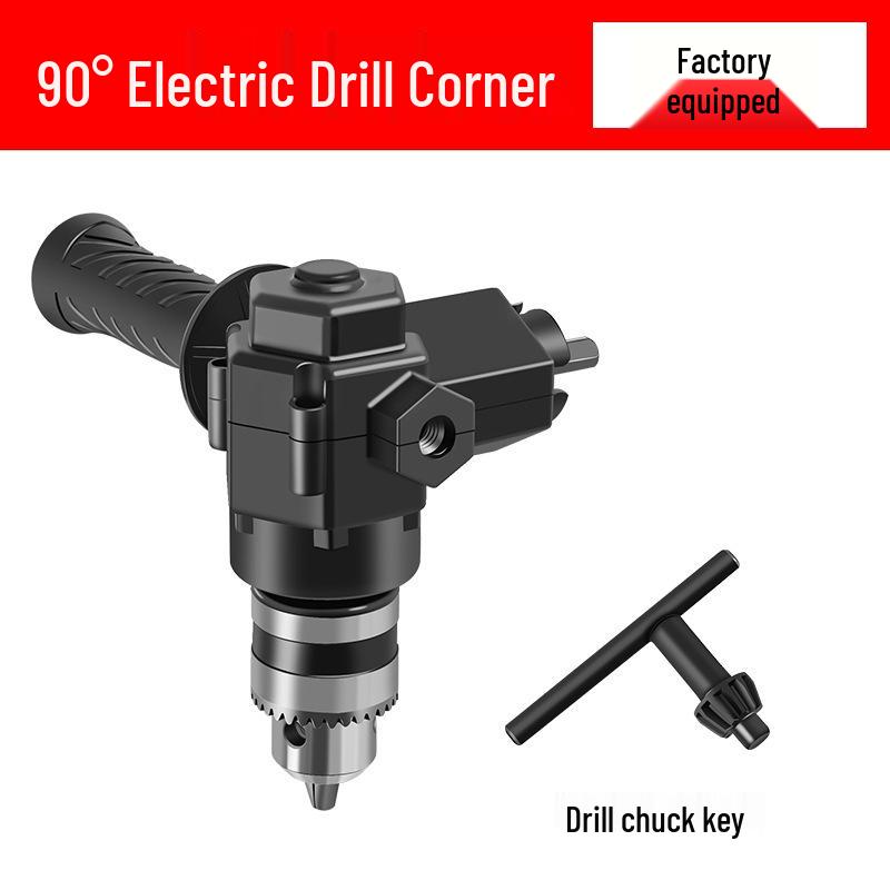 90-Degree Universal Right Angle Electric Screwdriver Drill Bit Adapter