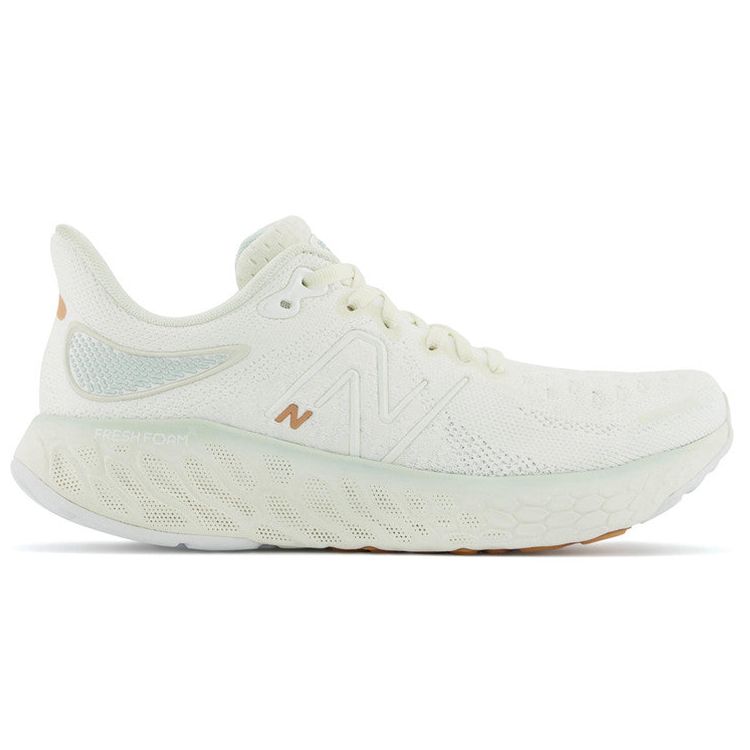 New Balance 1080 V12 Casual Fashion Fabric Low-Top Running Shoes Women sneaker White W1080R12