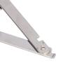 2pcs With Screws Lid Support Hinges Silver Door Stay Hinge Small Folding Support Hinges  Windows