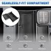 For Ford Maverick   2024 Car Center Console Organizer Tray with Mats Organizer Tray Stowing Tidying Interior Accessory