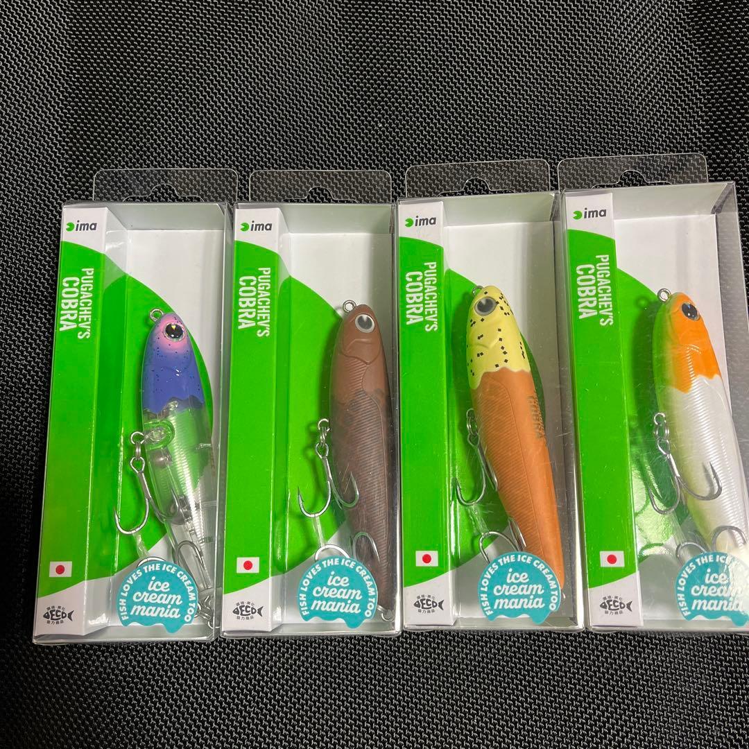 Used Aima Pugachev Cobra 90 Limited Color Set of 4 Ice Cream Mania
