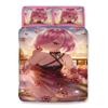 Anime Sexy Lady Bedding Set Duvet Cover Bedroom Comforter Covers Single Twin King Size Quilt Cover Home Textile