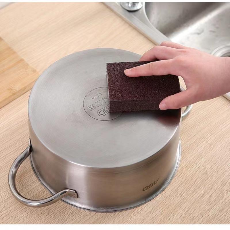 1 Pcs Large Area Carborundum Fine Flexible Descaling Clean Magic Brush Sanging Sponge