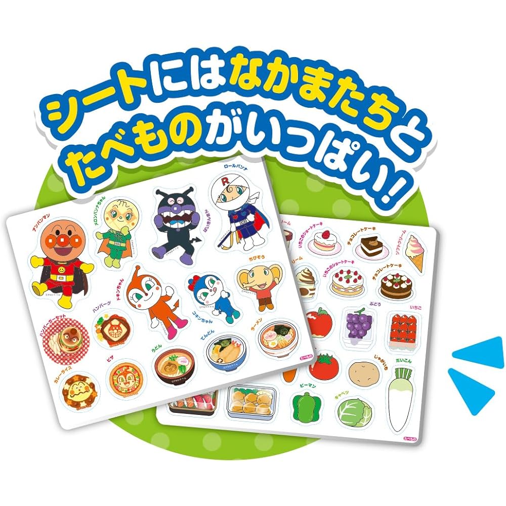 Agatsuma Anpanman Sticky Board Food Playset for Ages 3 and Up