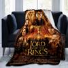 Herr der Ringe: Epische Fantasy-Abenteuer Poster Sammlung Druckdecke, Weiche Decke für Sofa Büro Bett Und Reisen Tochter Geburtstag