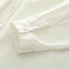 Spring Autumn Pure Cotton Women's Doll Collar Long Sleeve Shirt