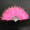 Folding Feather Fan Handheld Fairy Fan New Year Birthday Gift Supplies