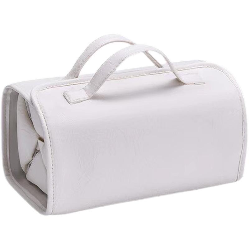 Removable Foldable Waterproof Makeup & Toiletry Bag with Wet/Dry Separation and Four Compartments