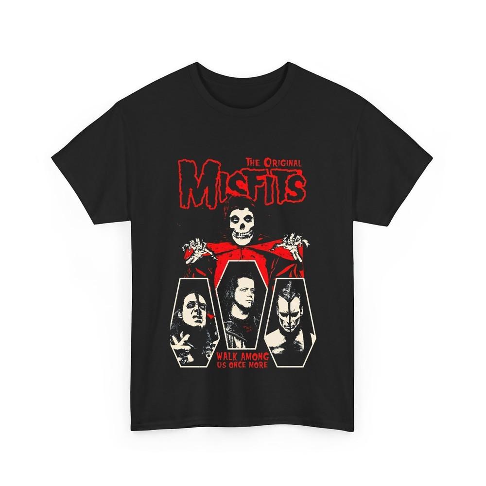 

Хэллоуинская футболка Misfits, подарочная футболка Misfit, размеры S-4XL M