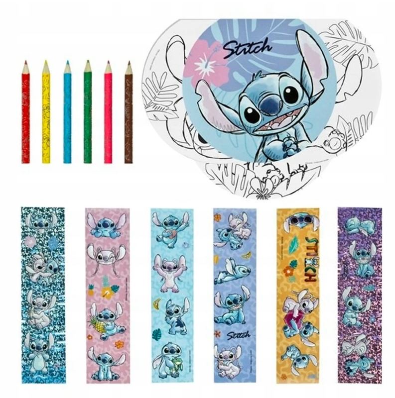 Stitch - Set mit 13 Bastelartikeln - Stli0402