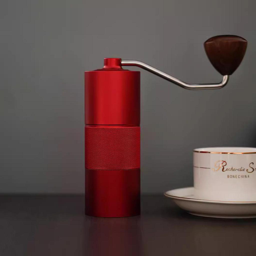 Manual Hand-Crank Coffee Bean Grinder: Compact Household Coffee Grinder